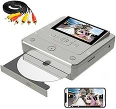 VHS to DVD Recorder, TV to USB Device or SD Card or HDD Recorder, Smart Phone WiFi to DVD/USB/SD/HDD Copy, WiFi APP Media Recorder【Comes with 10 Free DVD-R 】