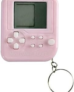 New Nostalgic Small Handheld Keychain Game Machine Mini Handheld Game Players Pocket Machine Game Console Games Use 23 Built-in