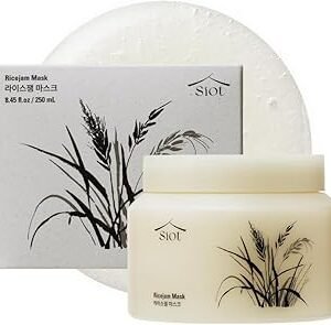 Rice Jam Mask 12.3oz – Korean Icheon Rice Face & Body Mask for Deep Cleansing, Hydrating, & Radiant Skin – Natural Moisturizing & Purifying Skincare, Smooth & Soft Skin Treatment