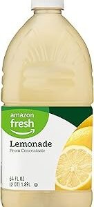 Amazon Fresh, Lemonade from Concentrate, 64 Fl Oz