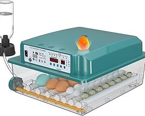 Incubators for Hatching 36 Eggs with Automatic Egg Turning and Humidity Monitoring - 4 Automatic Incubation Modes for Chicken Duck Goose Pigeon