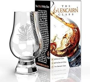 The Official Glencairn Twin Thistle Plant 'Scotland' Design Scottish Irish Whisky Glass