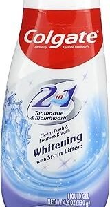 2-in-1 Whitening With Stain Lifters Toothpaste 4.60 Oz (4 Packs) (Packaging May Vary)