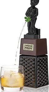 True Bonny Boy Liquor Dispenser, Beverage Drink Dispenser, Wine, Whiskey and Alcohol Accessories for Home Bar, Funny Gifts for Men, Gag Gifts Funny Beverage Dispenser, Set of 1, 16oz