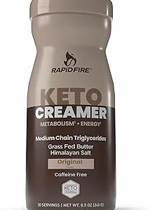 Ketogenic Creamer with MCT Oil for Coffee or Tea, Supports Energy and Metabolism, Weight Loss, Ketogenic Diet 8.5 oz. (20 servings)
