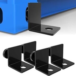 4 Pack Shipping Container Anchors Shipping Containers Side Twist Lock Shipping Container Accessories for Anchoring to Rock Floor or Cement