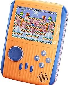 Portable Handheld Games Retro Mini Video Games，Handheld Game Console with 666 Classical FC Games 3.0" Color Screen，Birthday for Boys Girls and Adults (S1-Orange)