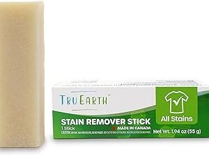 Tru Earth Stain Remover Stick | Powerful Portable Grease & Mark Remover for Clothes Laundry, Travel & Home | Stain Stick for Laundry