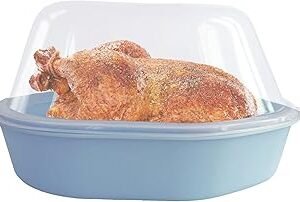 Chicken COOP - Reusable Rotisserie Chicken Container Airtight, Dishwasher-Safe Storage, BPA Free, Durable & Temperature-Resilient Design for Easy Storing - BBQ Holder