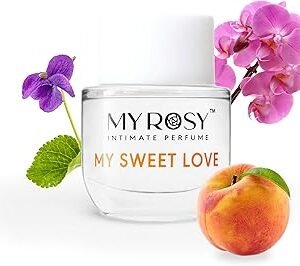 My Sweet Love Deodorizing Perfume Oil for Women- Dermatologist Approved- Intimate Fragrance - Hypoallergenic, Long Lasting, Alcohol & Paraben-Free, Odor Control, Fragrance Oil for Feminine Area