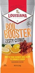 Louisiana Fish Fry, Zesty Citrus Boil Booster, 7 oz (Pack of 1)