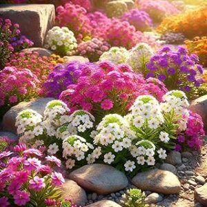 Seeds Multicolor Alyssum Seed Mix 800+ Seeds for Panting Annual Low-Growing Flower Ground Cover Carpet Flower