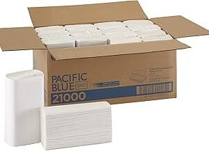 Pacific Blue Select Multifold Premium 2-Ply Paper Towels by GP PRO (Georgia-Pacific),White, 21000,125 Paper Towels Per Pack,16 Packs Per Case