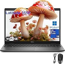 Dell Latitude 3550 Laptop Computer for Business and Work, 13th Gen Intel 10-Core i5-1335U (Beat i7-1255U), 16GB DDR5 RAM, 512GB PCIe SSD, 15.6" FHD, WiFi 6E, Bluetooth 5.3, USB4 Type-C, Windows 11 Pro