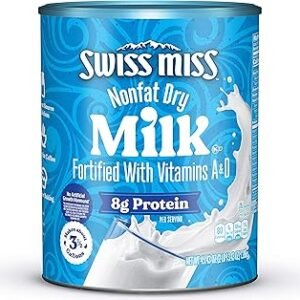Swiss Miss Nonfat Dry Milk With Vitamins A and D, Makes Over 3 Gallons, 45.43 oz.